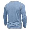 Men's Retro Long Sleeve T-Shirt Casual Soft Basic Tee for Daily Streetwear Outdoor Breathable Spring Autumn Tops