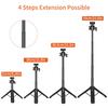 PULUZ Mini Phone Camera Extension Tripod Stand 360 Degree Ball Head Cold Shoe Selfie Stick For GoPro/DJI/Insta360 Action cameras