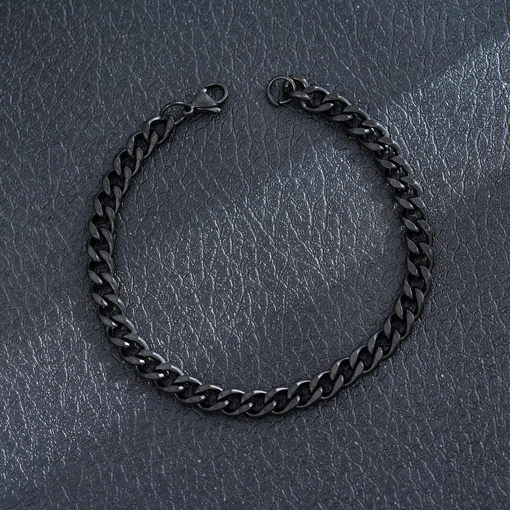 Men's Retro Cuban Link Stainless Steel Hip Hop Bracelet