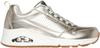 Skechers Uno - Metallixs Женские кроссовки цвета шампанского