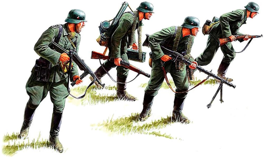 

Master Box German Panzergrenadier Search Scene 4 Pieces Plastic Model MB35013 1/35 1939-1942