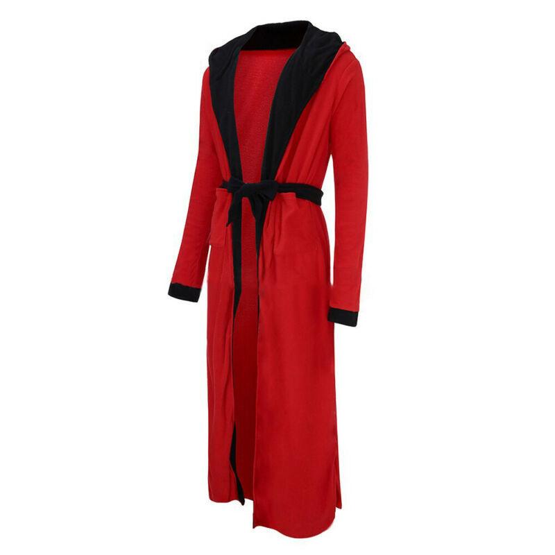 Hombres Liso Casual Albornoz Suelto Vestido Suave Transpirable Cordón Up  Loungewear Con capucha Ropa de dormir comprar a buen precio — entrega  gratuita, reseñas reales con fotos — Joom