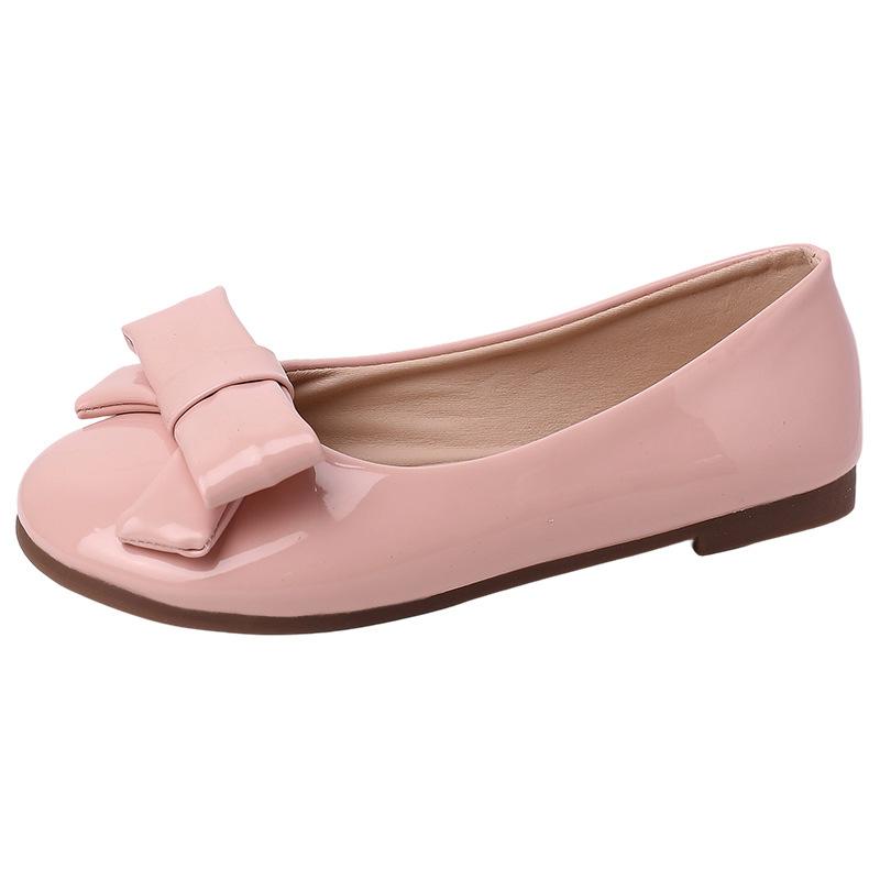 French classic gentle wind versatile round head single shoes women's 2025 summer new bow commuter single shoes ballet shoes