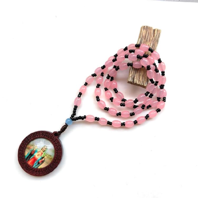 Unique Christian Rosary Necklace Handmade For Daily Devotional And Special Occasions