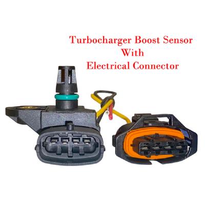 Turbocharger Boost Sensor  W/Connector Fits Buick Chevrolet Ford GMC 2012-