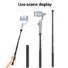 73Cm Selfie Stick Portable Adjustable Extension Rod Pole For Action Camera Microphone Stand Camera Stick Monopod