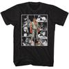 Street Fighter Fighters In Boxes Black Gaming Shirt