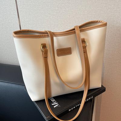 Tote Bag Women's New Large-capacity Commuter Bag Casual Versatile Shoulder Bag