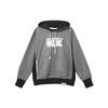 Sweatshirts Men's Gray Hooded Moderate Other (Unisex) Sweatshirts DQ5737 071