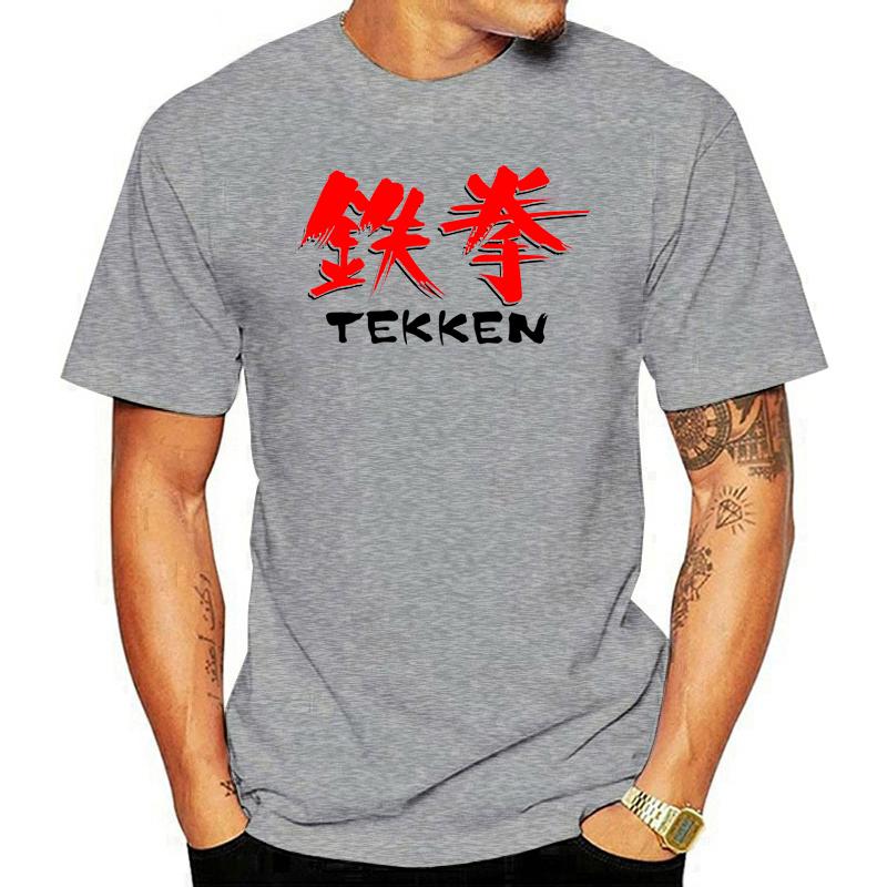Mens T-Shirt Tekken CLASSIC LOGO - shirt 100% Cotton-Black @096712