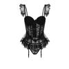 Flounce Lace Lingerie Women Bowknot See Through Night Dress Sweet Lace Sling Nightdress  Sleep