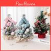 Mini Pink Velvet Christmas Tree For Cross-border Christmas Decoration