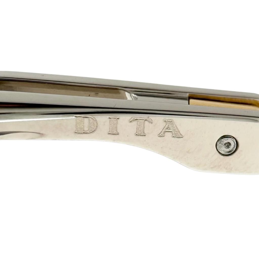 Great DITA Glasses Embra DTX155 Two point gold mens Used