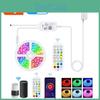 Wifi Smart Wireless Led Tuya Strip Light 12v Rgb 5050 Work With Alexa Google Home Voice Control Rgb Led Lights Strip Flex Tape With Eu Or Us Adapter