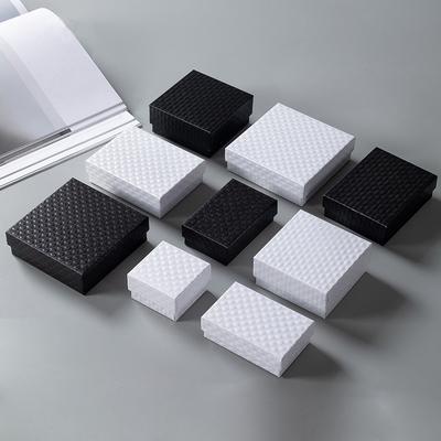 Black And White Heaven And Earth Cover Jewelry Carton, Earrings, Rings, Bracelets, Bracelets, Necklaces, Jewelry Packaging Box.