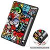 Coque For Samsung Tab S10 FE Case Magnetic PU Leather Fold Smart Cover For Galaxy Tab S9 FE / S10 FE 10.9 Case With Pen Holder