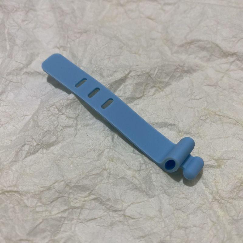 10PCS Cable Organizer Silicone Wire Binding Data Cable Tie Management Bobbin Winder Marker Holder Tape Lead Straps