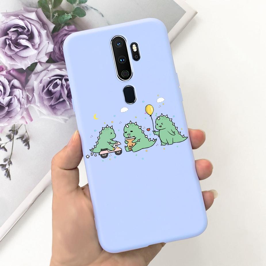 For Oppo A9 2020 Case Oppo A5 2020 Cute Fashion Cartoon Cover Soft TPU Phone Case For Oppo A11X OppoA5 OppoA9 2020 Fundas Bumper