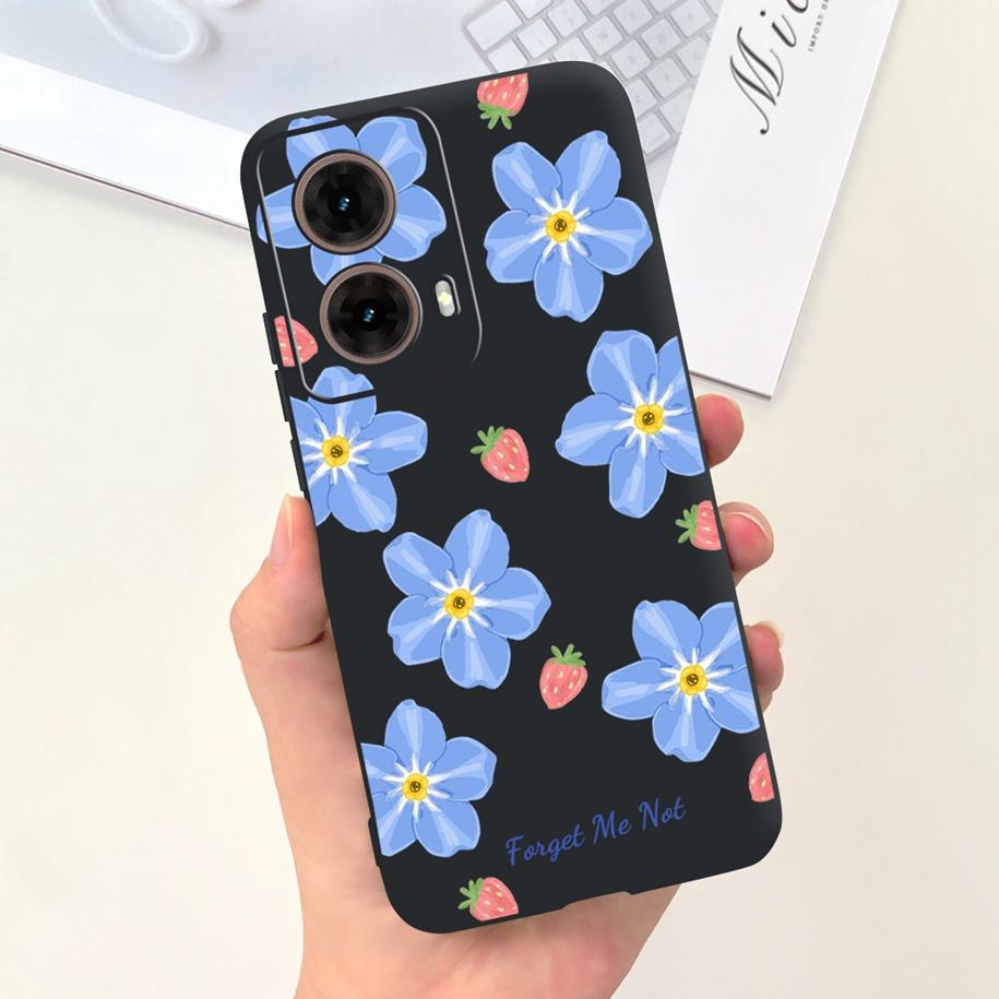 For Motorola Moto G85 5G Case Cute Astronaut Girls Soft Silicone TPU Phone Cover For Moto G85 2024 Funda G 85 MotoG85 Matte Case