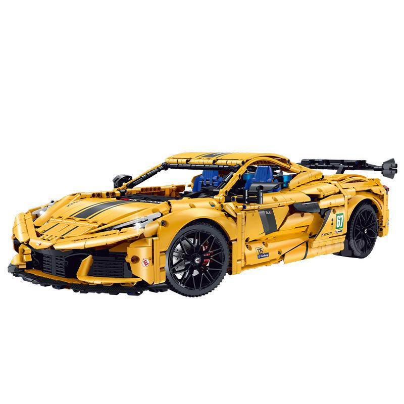 

Gu Li 10622 Corvette Remote Control Sports Car Building Blocks Toy, Compatible with Lego, Perfect Gift for Boys