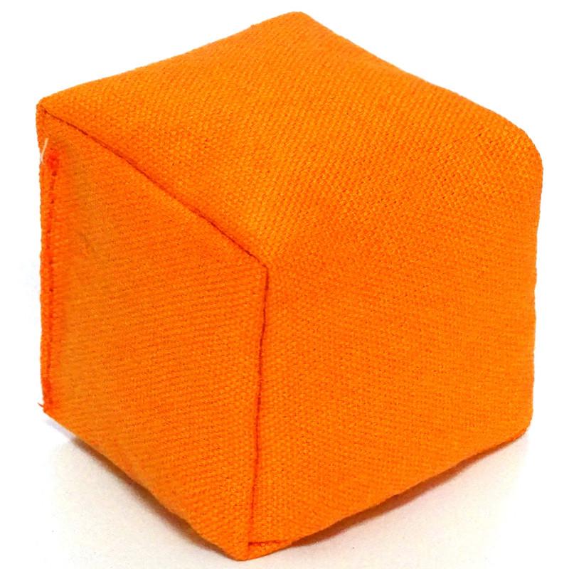 Hand-Sewn Cartoon Beanbag for Kids - Durable Canvas with Rice Husk Filling, Perfect for Kindergarten and Outdoor Sports