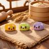 7/14/28/56/70Pcs Mini Soup Dumpling Resin Key Chains Car Interior Decor Party Favors Diy Pendant Guest Commemorative Gifts