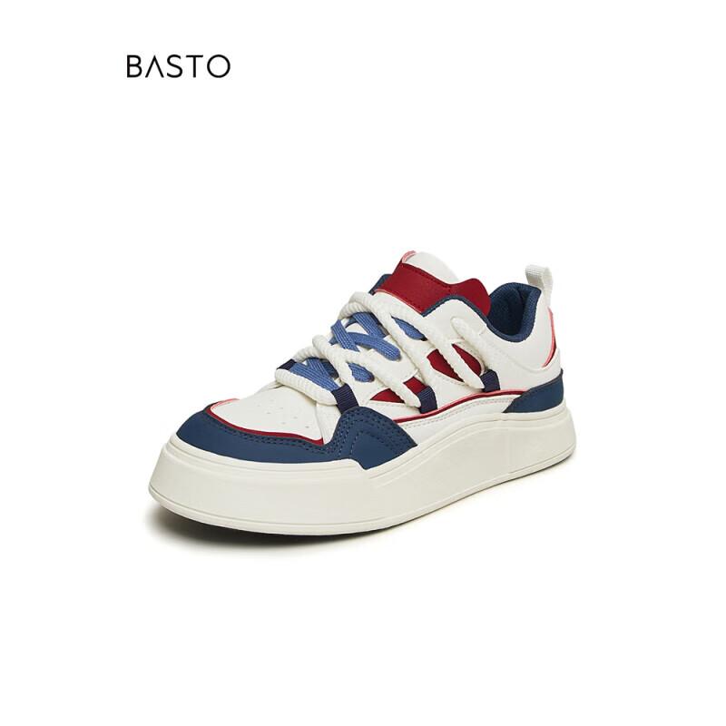 Women s Colorblock Platform Casual Sneakers VCB32AM4 38