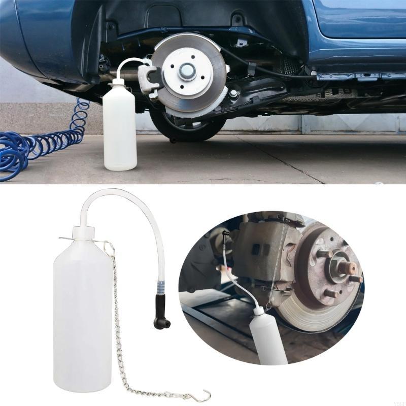 Y5GF Estrattore Fluido Freni Automatico Universale 1L Strumento Sfiato Impianto Frenante Sfiato Fluido Freni Flacone Sfiato Fluido