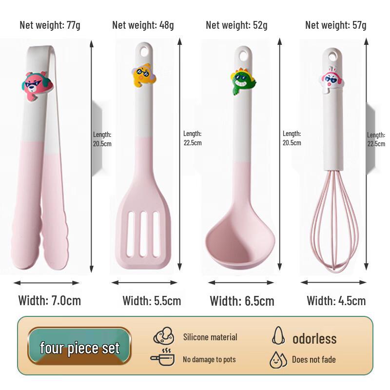 

Lilang Cartoon Silicone Baking Tool Set