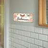 Bathroom Slogan Butterfly Poster Bathroom Home Beautification and Decoration Wall Stickers