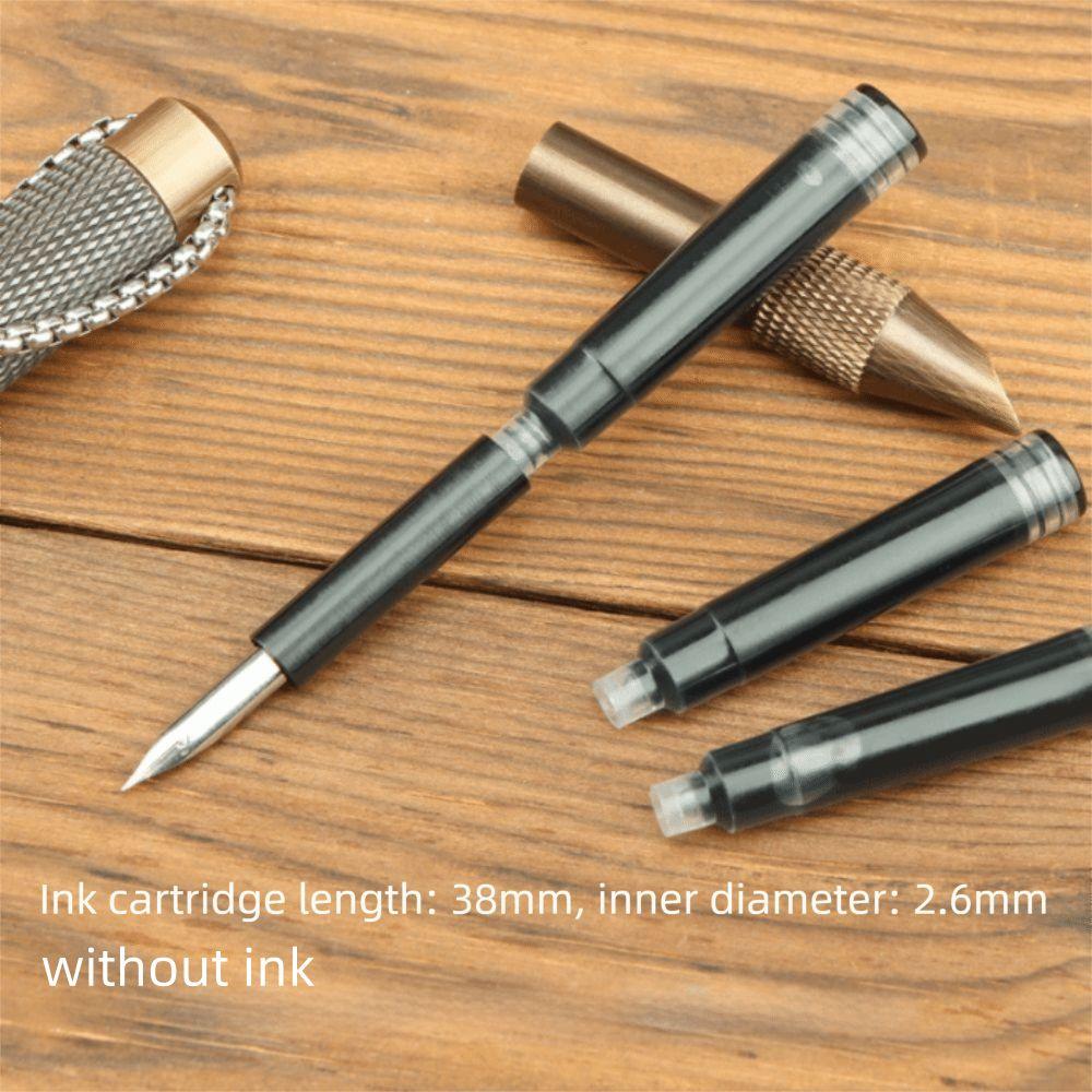 Vintage Füllfederhalter 0,5 mm Halsketten Füllfederhalter Persönlichkeit Mini Taschenstift Geburtstagsgeschenke