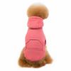 Autumn and Winter New Pet Clothes Cotton Fleece Solid Color Dog Sweater Teddy Pug Dog Sweater