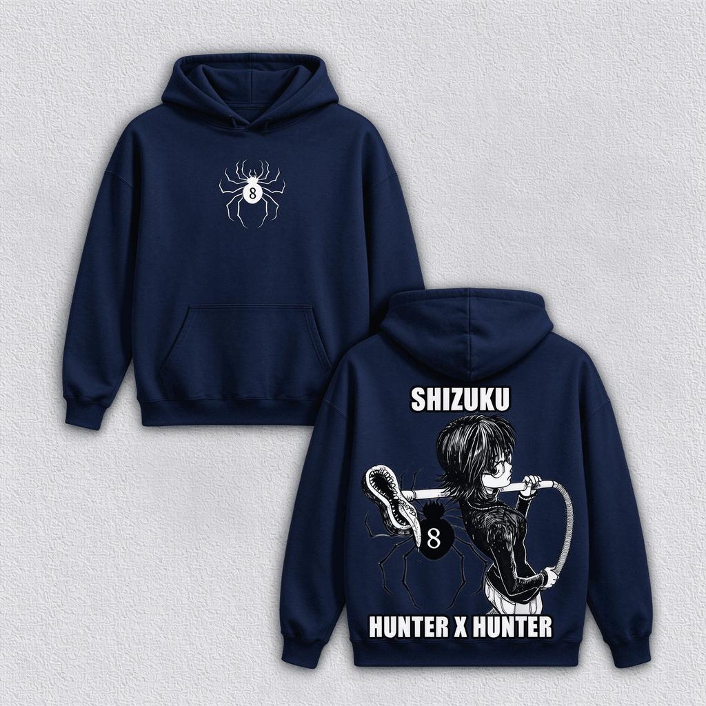 Hunter X Hunter Anime Hoodie Shizuku Murasaki Phantom Troupe Spider Print Pullover Sweatshirt Unisex Streetwear Harajuku Tops