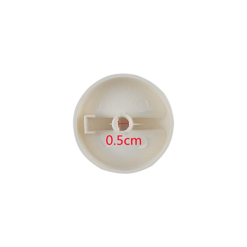 2pcs D Hole Universal Rotary Timer Control Switch Knob Clip Button Compatible for Microwave Oven Spare Parts Accessories