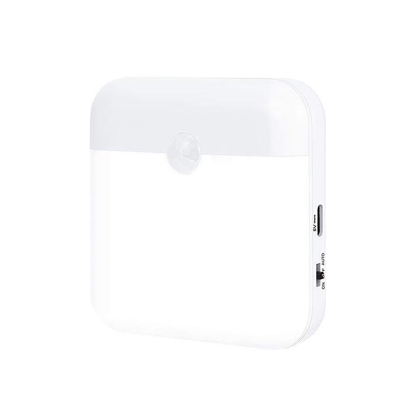 Wireless Wall Lamp Motion Sensor LED Night Light USB Rechargeable Night Lamp Bedroom Kitchen Stair Hallway Wardrobe Closet Light