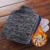 Men 'S Casual Knitted Bottoming Shirt Turtleneck Plus Velvet Korean Warm Cotton Pretty Boy Sweater