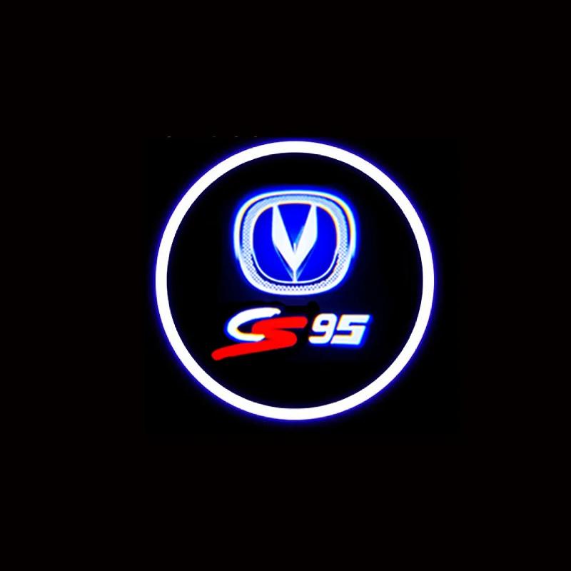 2PCS Led Car Door Laser Projector Light Ghost Shadow Welcome Lamp for Changan Logo CS95 CX70 CS15 CS35 CS75 Auto Accessories