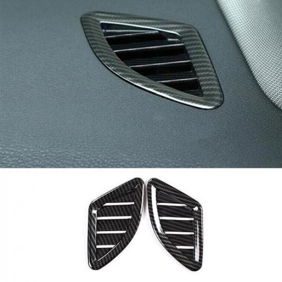 Dashboard Side Outlet 2018- ABS Carbon Fiber For BMW X2 F39 Vent Cover Trim