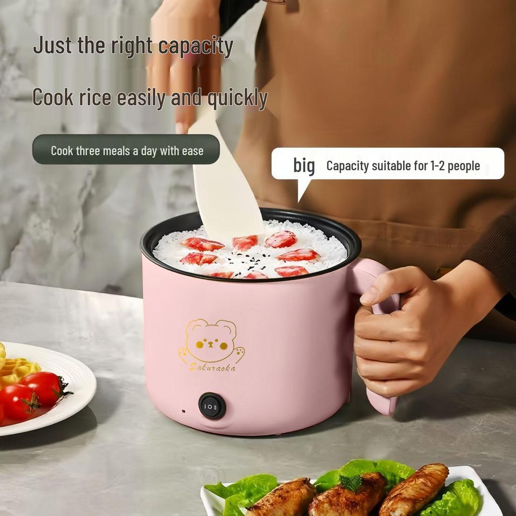 Compact Multi-Functional Electric Pot for Students, Office Workers & Singles - Ideal for Dorms & Instant Noodles