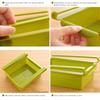 Slide Kitchen Fridge Freezer Space Saver Organizer Kitchen Slide Storage Rack Shelf Holder Drawer