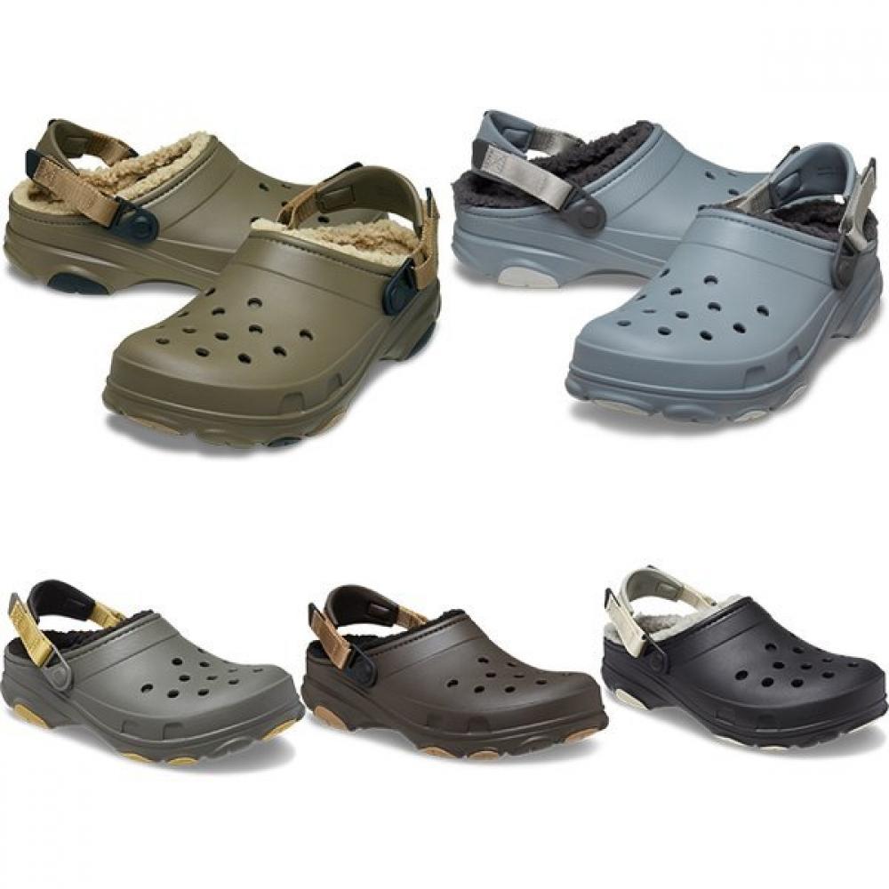 Кроксы All Terrain Lined Clog 207936 3j5 Dusty Olive (2079363J5)/M5W7(240mm)