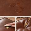 Faux Leather Pumpkin Pouf Cover Round Storage Bag Need to Fill Storage Leg Bench  Living Room