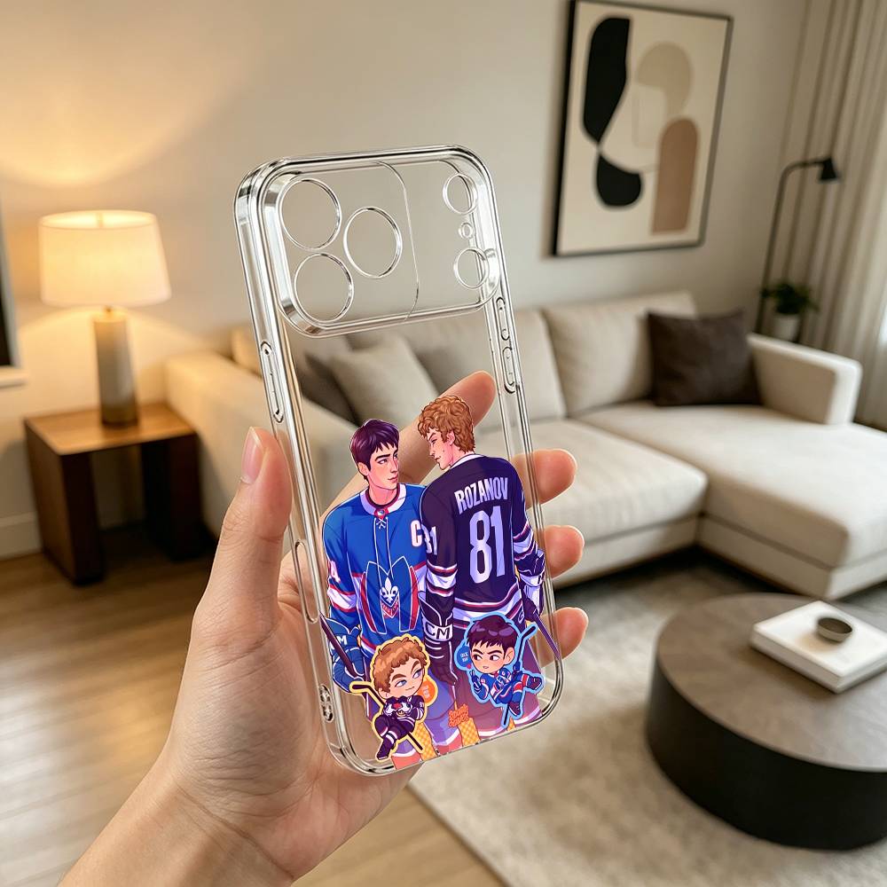 H-heated R-rivalry Cute  Phone Case For iPhone 17 16 15 14 13 12 11 Mini Pro Max Plus Transparent Cover