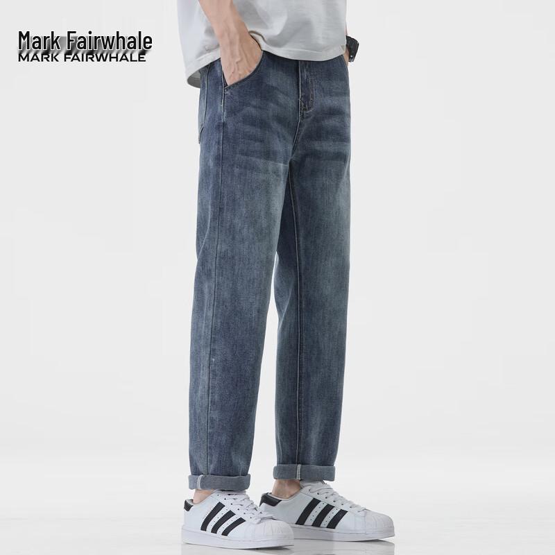 Mark Fairwhale Men's Retro Straight-Leg Jeans