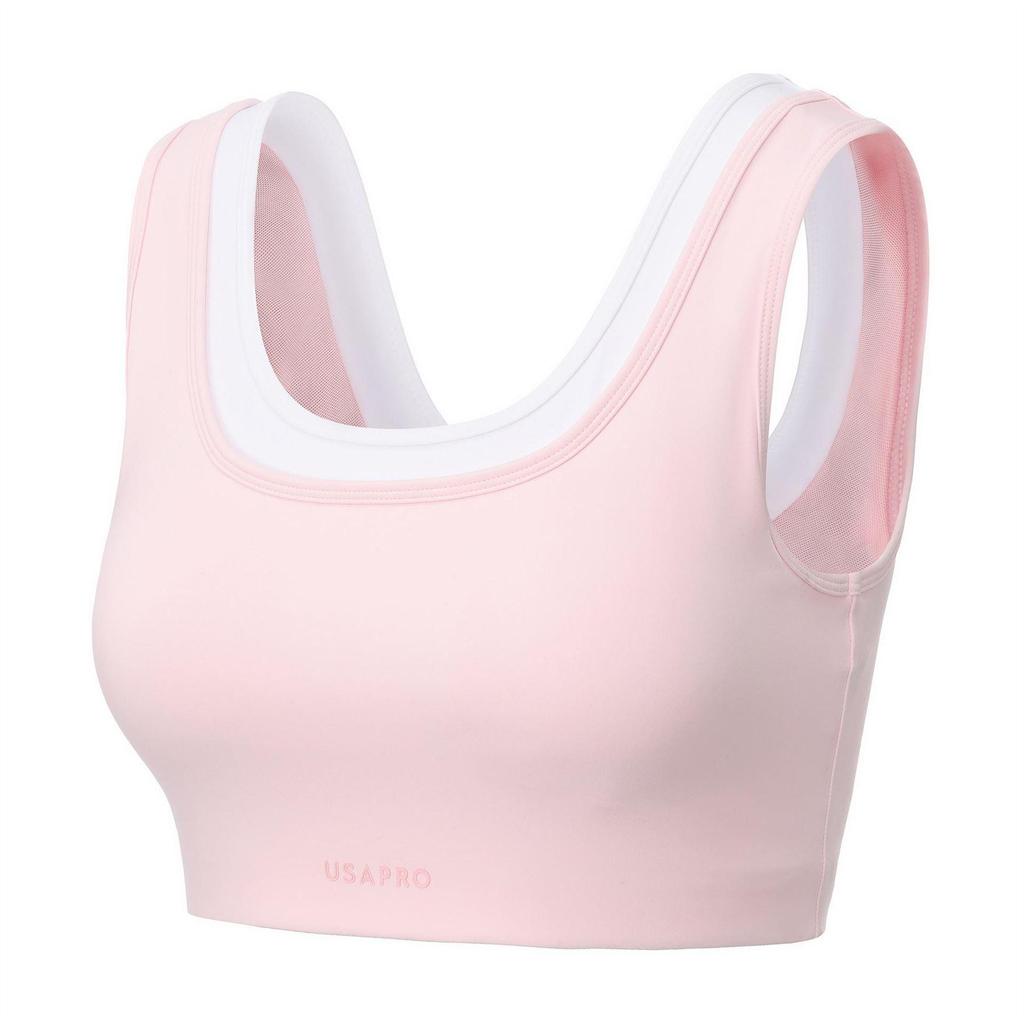 USA Pro Womens/Ladies Pro Layered Sports Bra