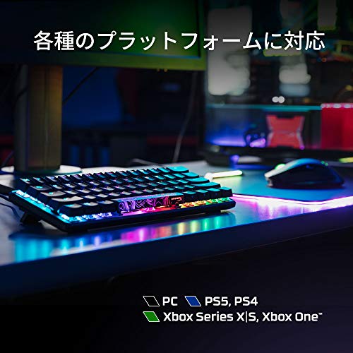 HyperX Alloy Origins 60 Compact RGB Mechanical Gaming Keyboard with 60% Layout, HyperX Switches, and a 2-Year Manufacturer Warranty (HKBO1S-RB-US/G) (