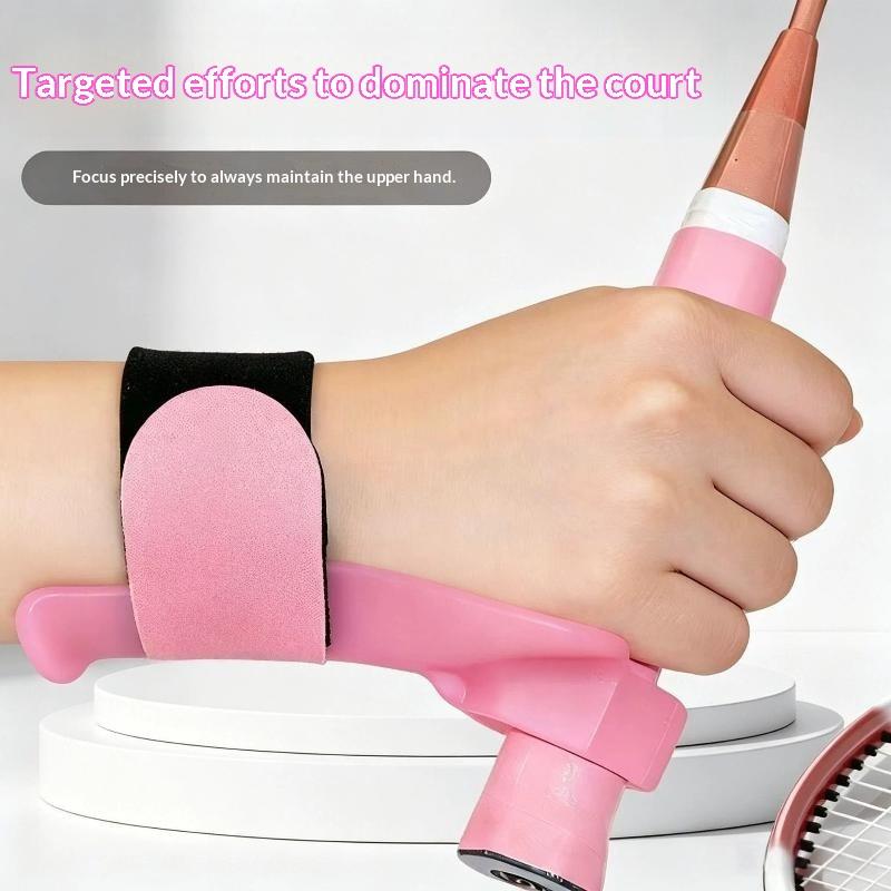 Adjustable Badminton Wrist Support Trainer For Various Hand Size Strong Support Corrects Racket Grip Posture
