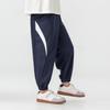 Duoduojia Boys' Summer Color-Block Ventilated Athletic Jogger Pants