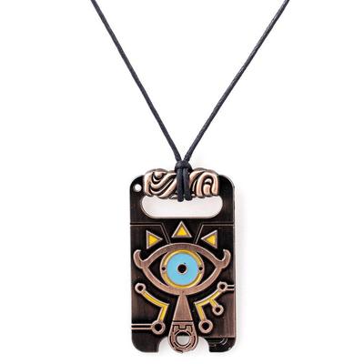 Anime Game Choker Vintage Necklace Eyes Logo Pendant Jewelry Accessory