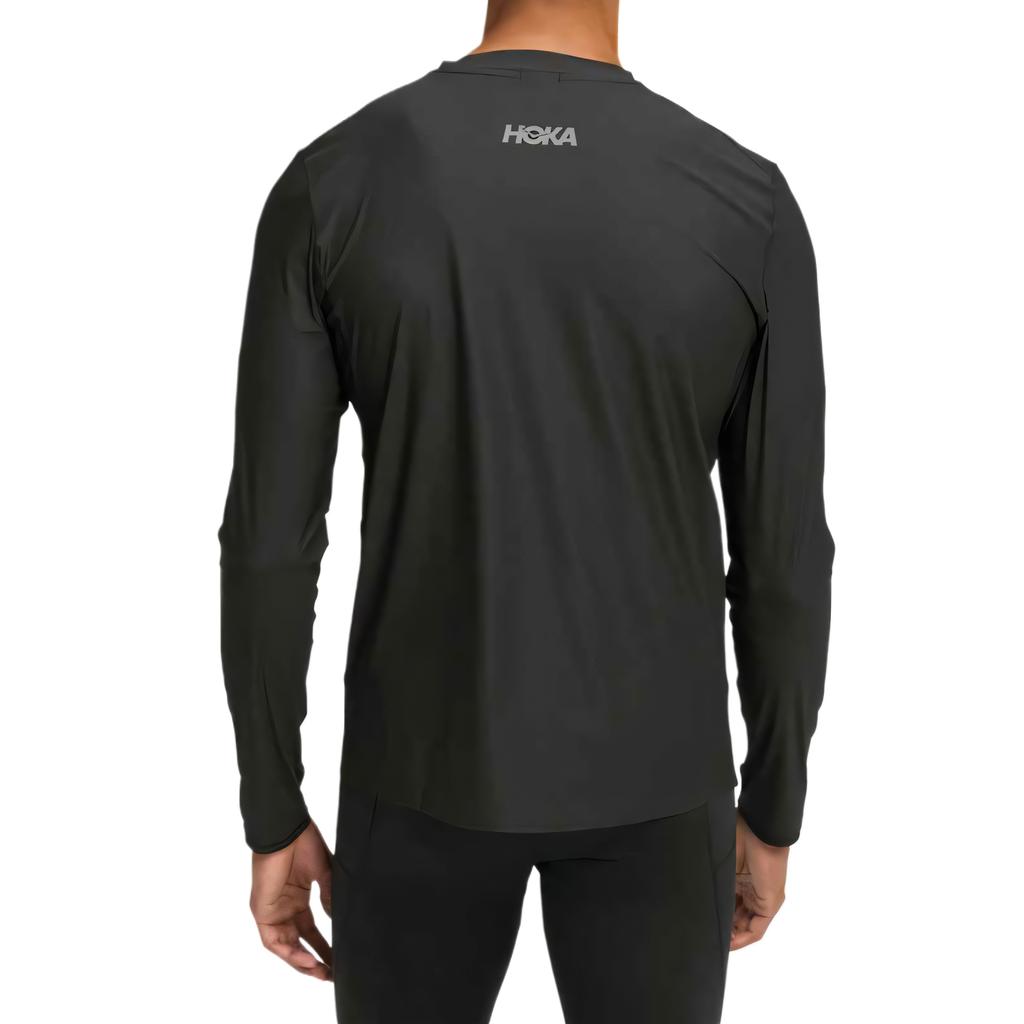 HOKA ONE ONE Minimalist Comfortable Solid Color Long Sleeve T-Shirt Men tops 1175772-BLK